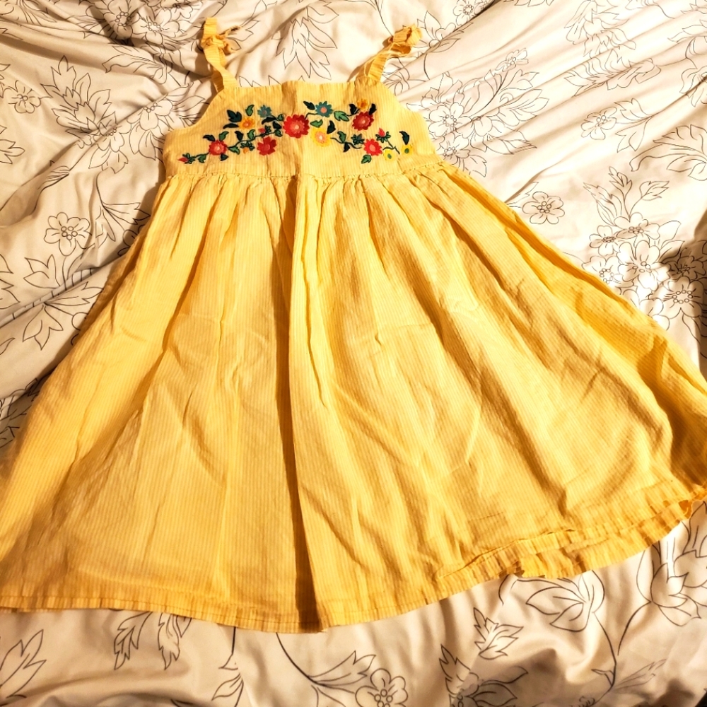 Gorgeous floral spring/summer dress 100% cotton